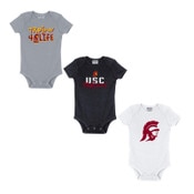 USC Trojans Champion Unisex Gray Trojan 4 Life Infant 3 Bodysuit Set